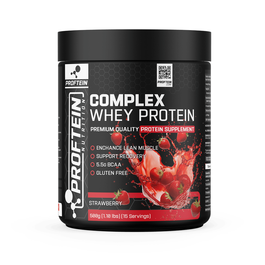 WHEY PROTEIN COMPLEX 500 g - STRAWBERRY