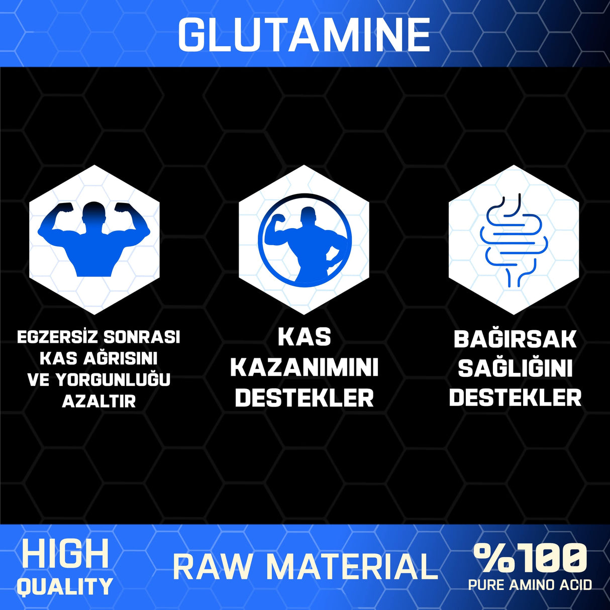 GLUTAMINE 500g