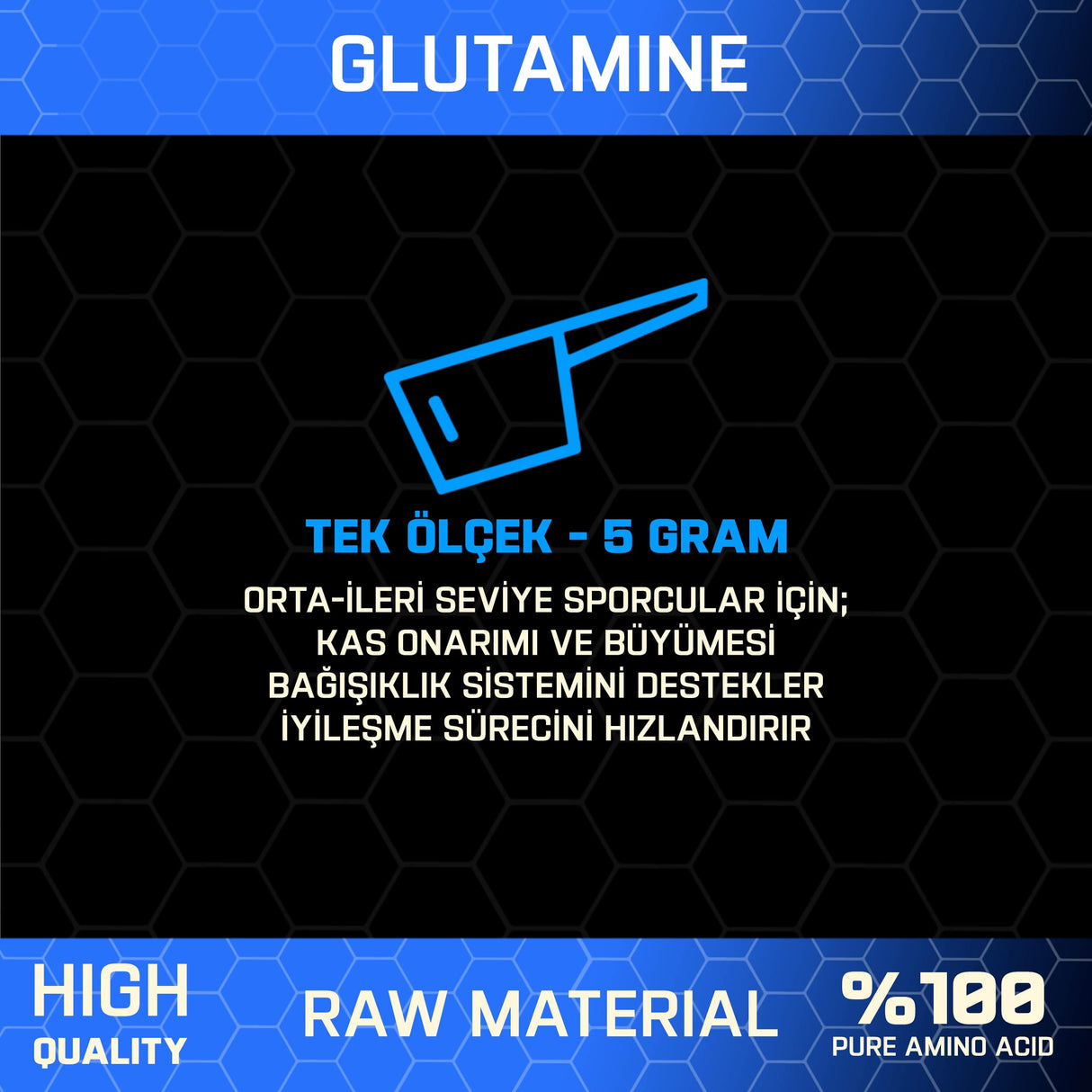 GLUTAMINE 500g