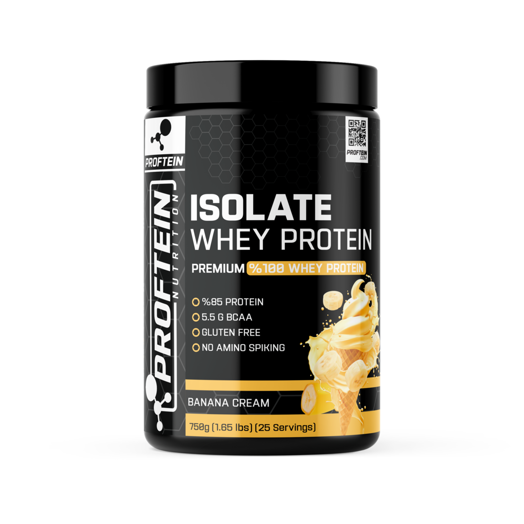 WHEY PROTEIN ISOLATE 750 gr - BANANA CREAM - protein