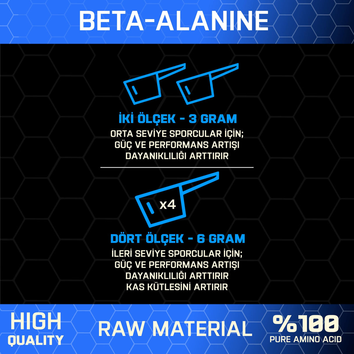 Beta alanine 500g - amino asit