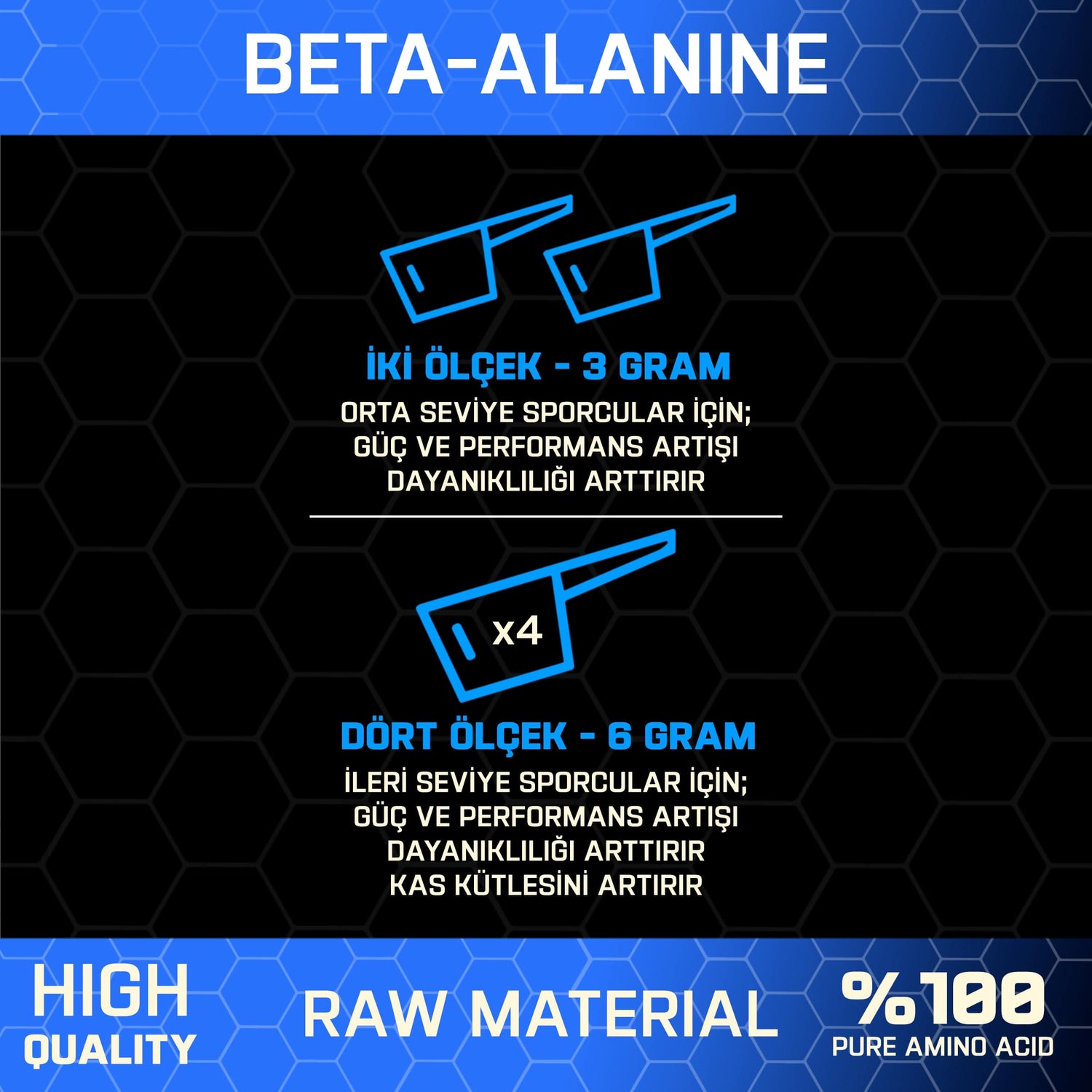 Beta alanine 500g - amino asit