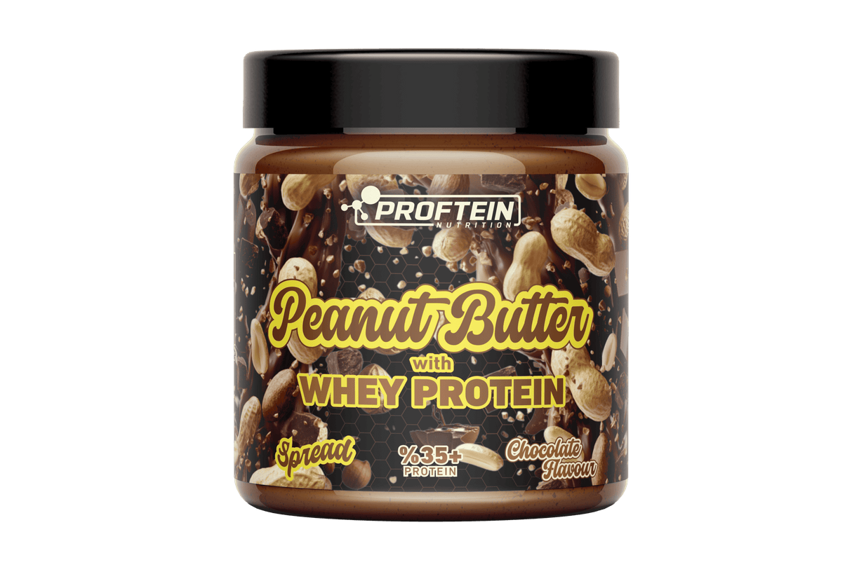 PEANUT BUTTER - WHEY PROTEİNLİ FISTIK EZMESİ 300GR - ÇİKOLATA