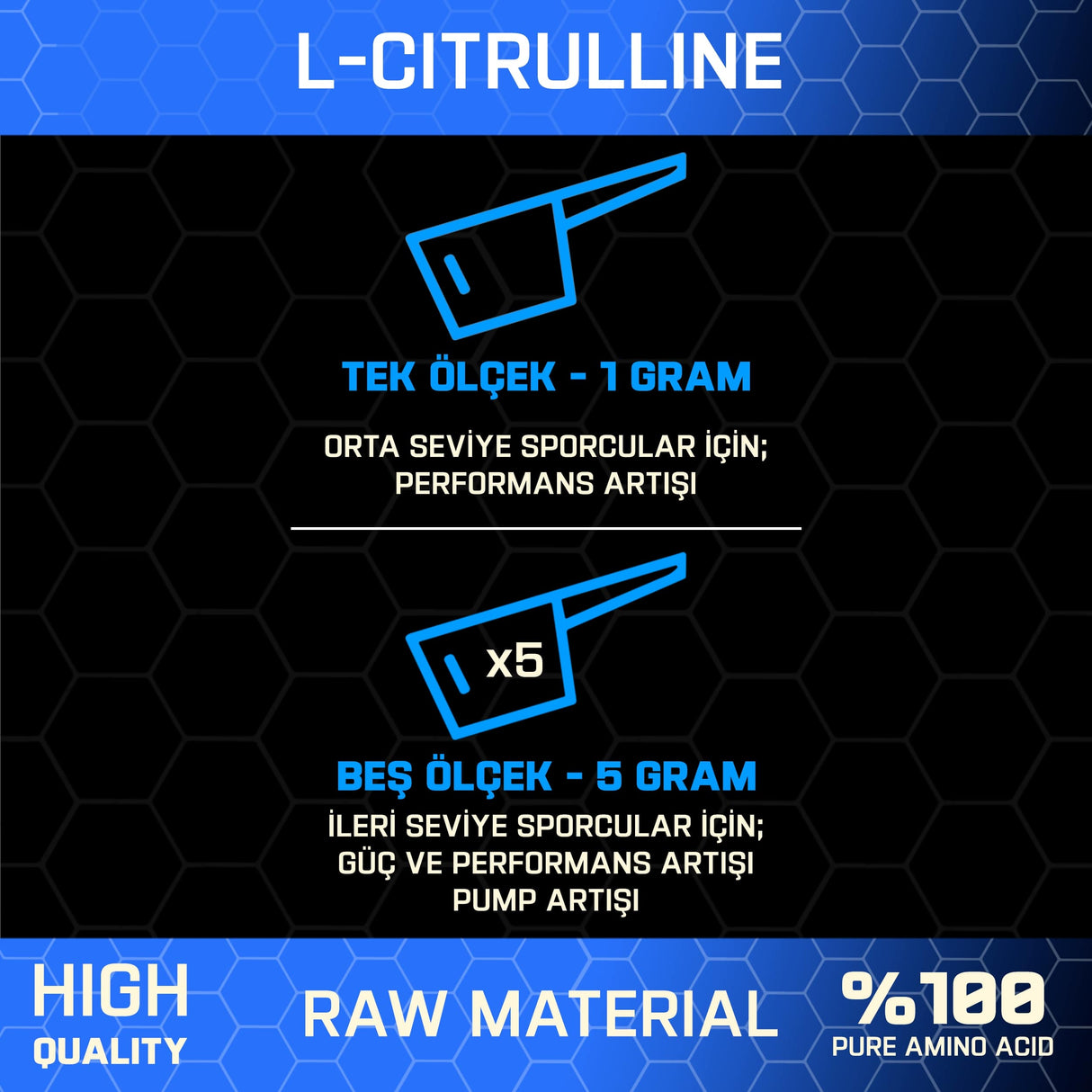 CITRULLINE MALATE 100g - amino asit