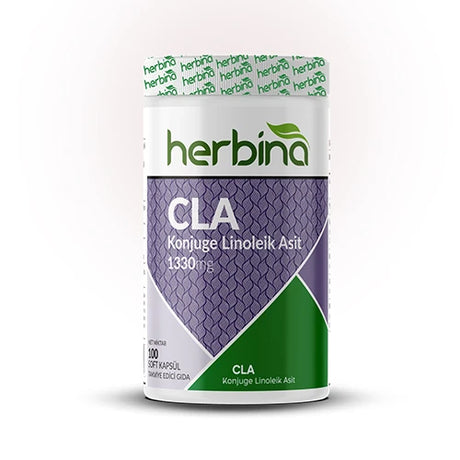 Herbi̇na cla konjuge linoleik asit 100 soft kapsül