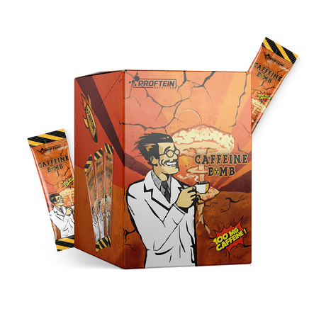 Proftein caffeine bomb hazır kahve 100mg kafein 30 servis