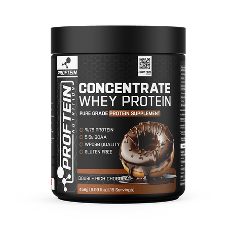 WHEY CONCENTRATE 450g - DOUBLE RICH CHOCOLATE