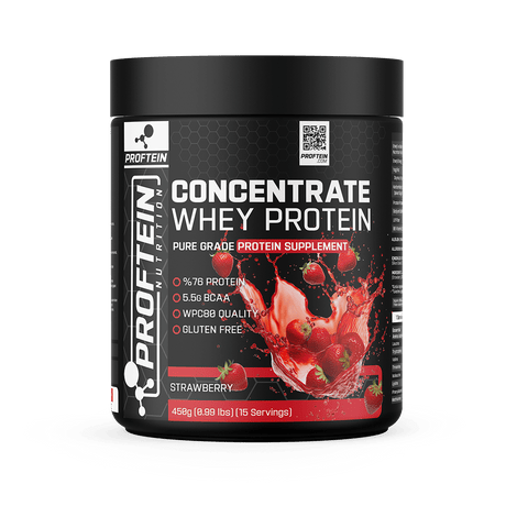 WHEY CONCENTRATE 450g - STRAWBERRY ICE CREAM