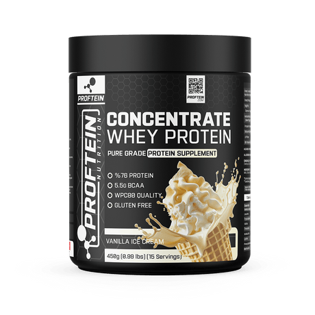 WHEY CONCENTRATE 450g - VANILLA ICE CREAM