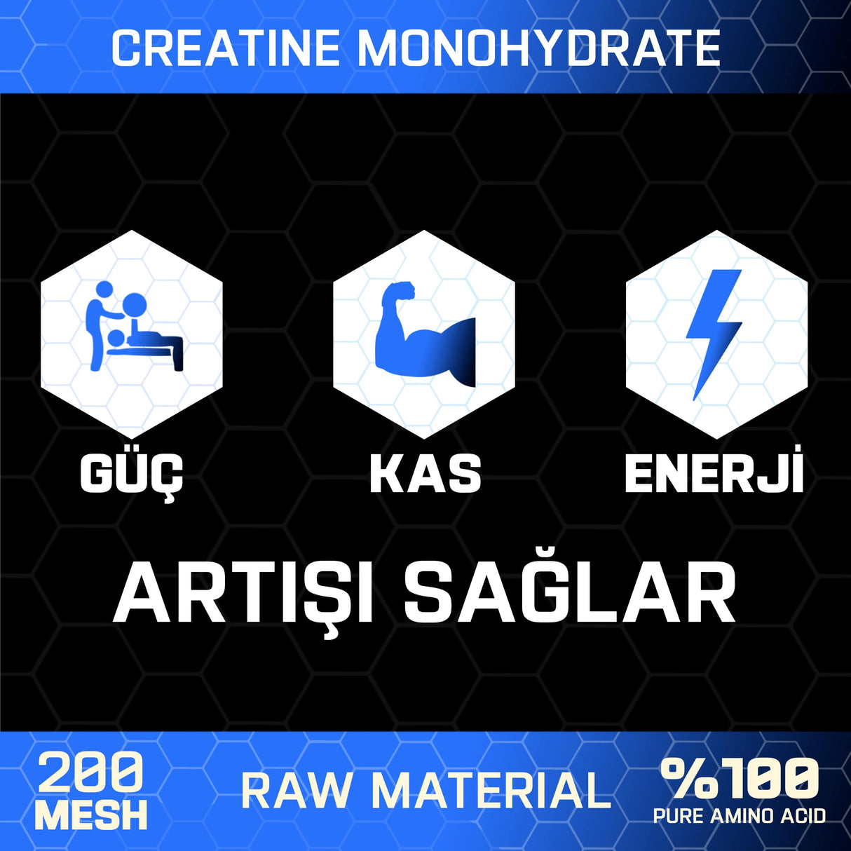 CREATINE 500g - amino asit