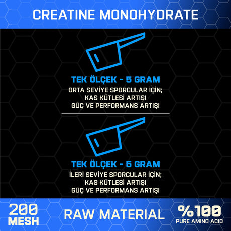 CREATINE 500g - amino asit