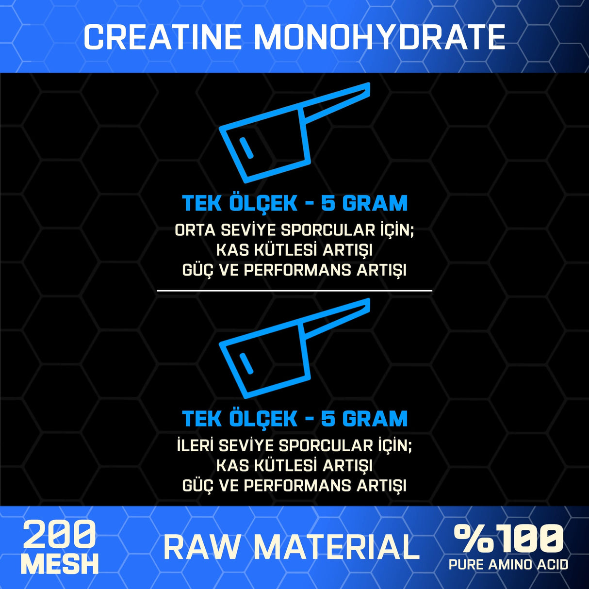 CREATINE 500g - amino asit
