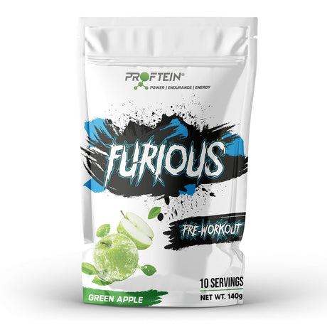FURIOUS PRE-WORKOUT 140g 10 SERVİS - amino asit