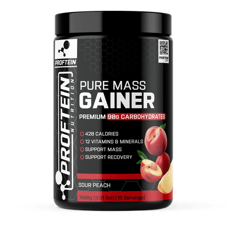 PURE MASS GAINER 1500g 15 SERVİS - SOUR PEACH