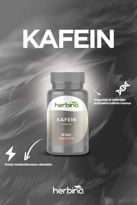 Herbi̇na kafein 210 mg 30 tablet