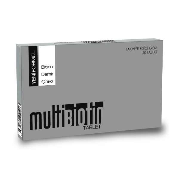 Multibiotin 5000 mcg 60 tablet