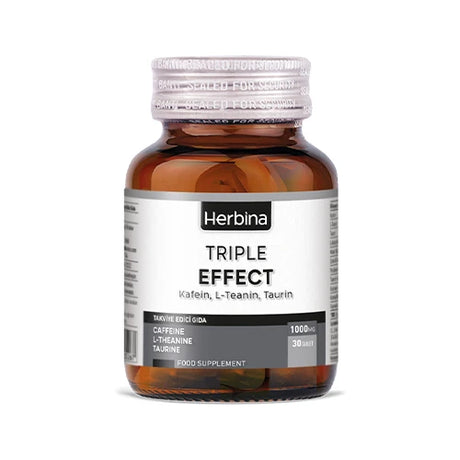 Herbi̇na triple effect kafein l-teanin taurin 30 tablet