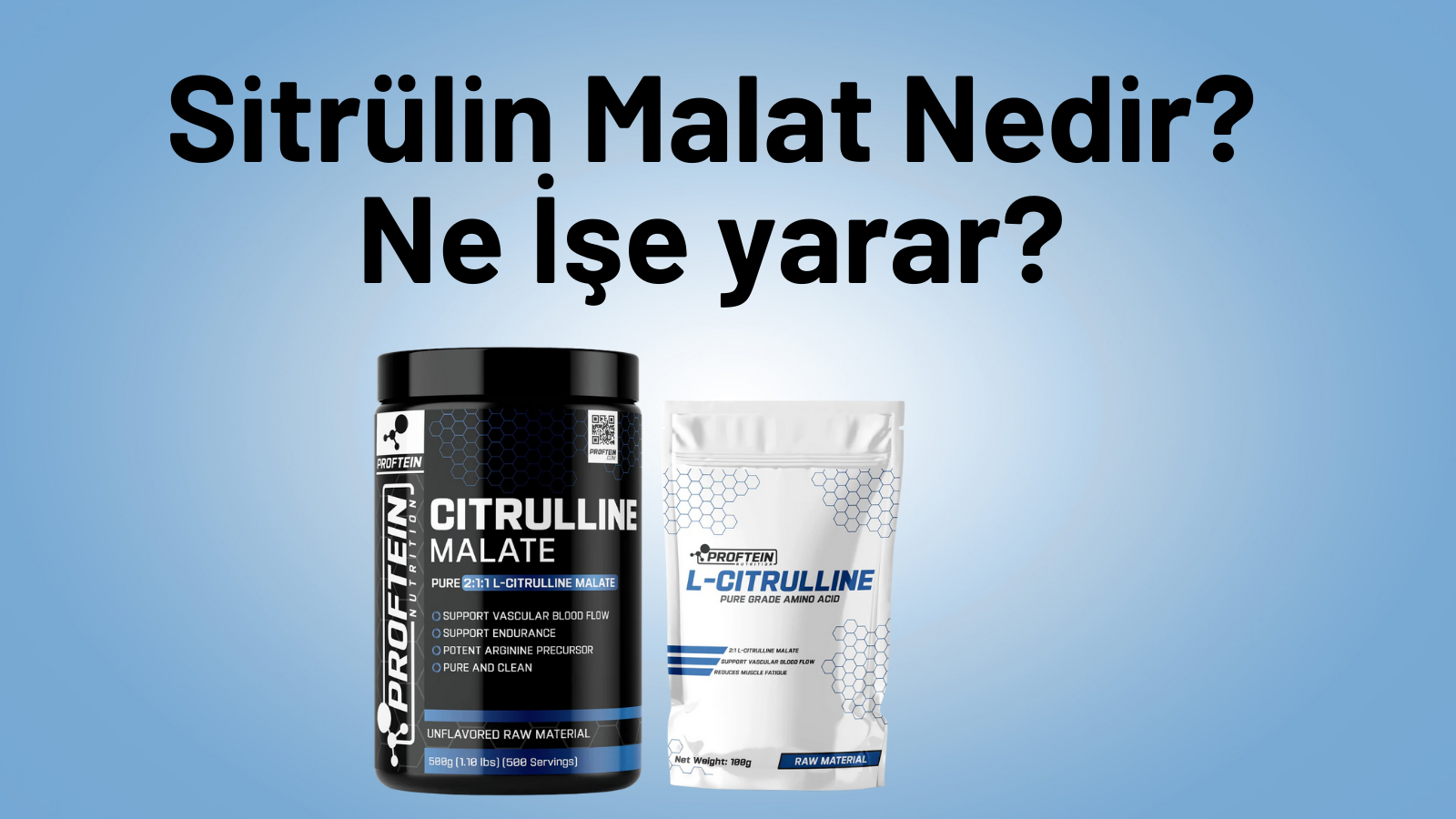 Sitrülin Malat Nedir? Ne İşe yarar?