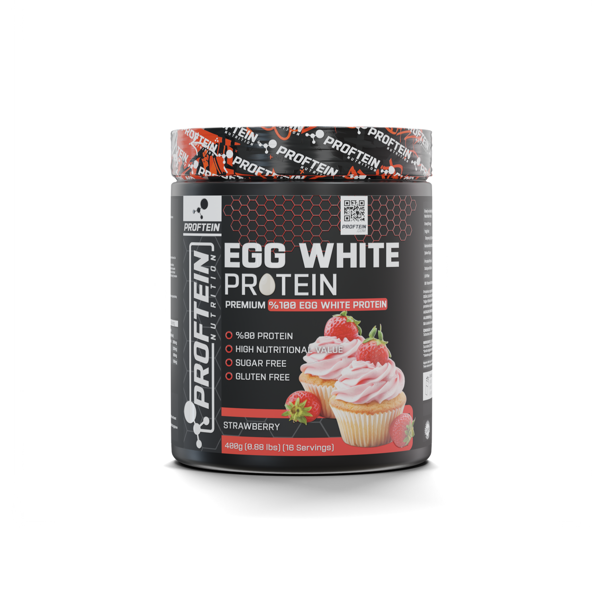 EGG WHITE PROTEIN 400g 16 SERVİS