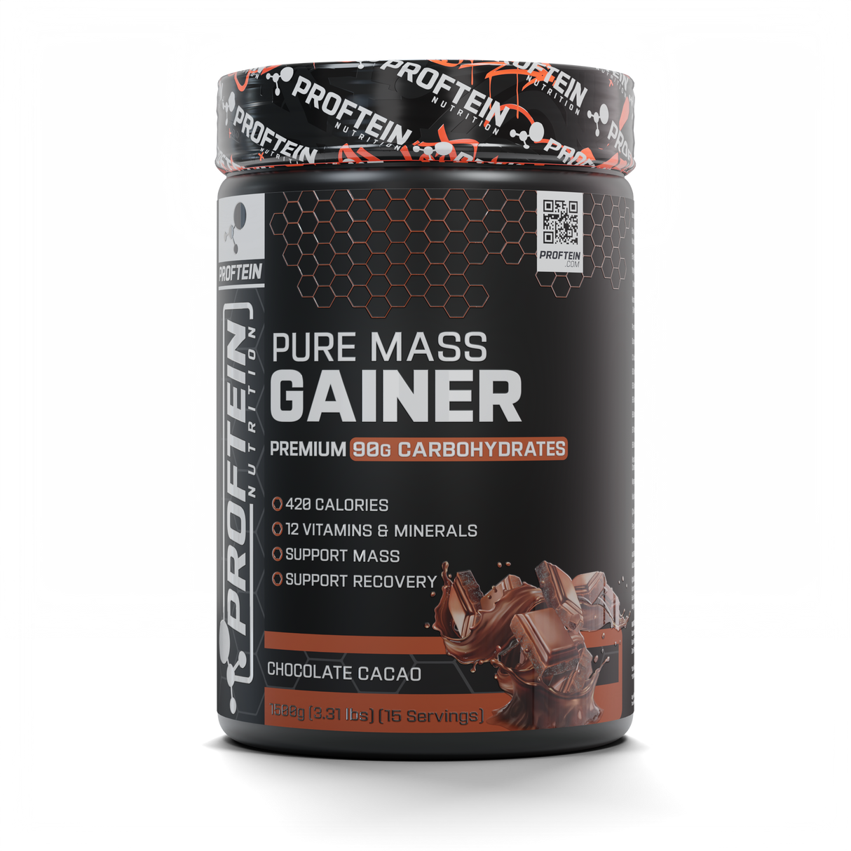 PURE MASS GAINER 1500g 15 SERVİS