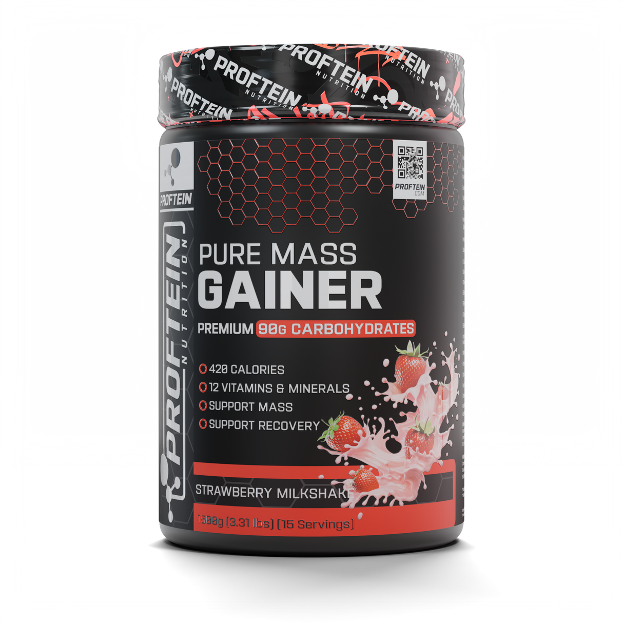 PURE MASS GAINER 1500g 15 SERVİS