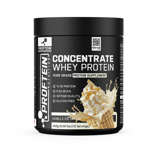 WHEY CONCENTRATE 450g - VANILLA ICE CREAM